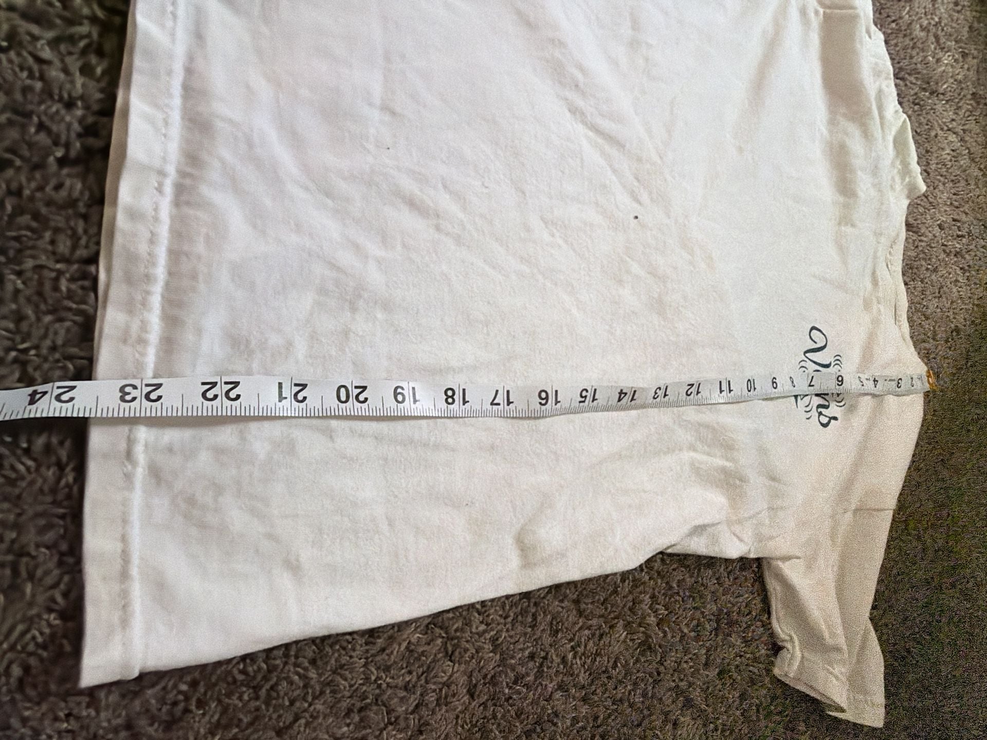 Vans Classic Men’s White Off The Wall Graphic Tee Size Small 4