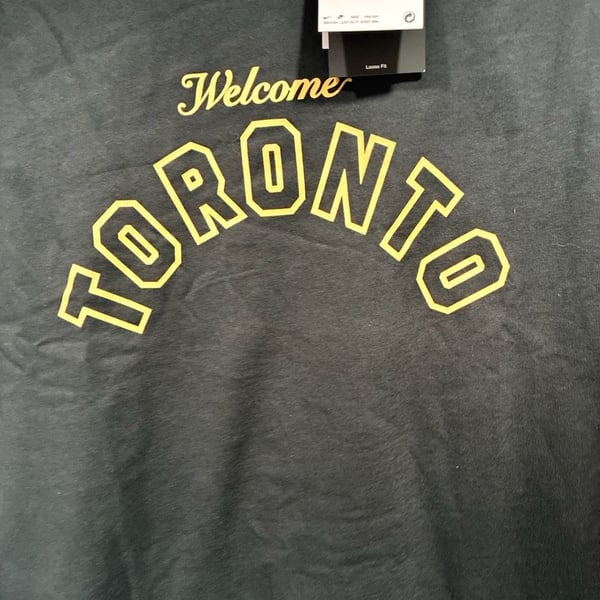 Nike Toronto Raptors NBA City Edition Long Sleeve T-Shirt