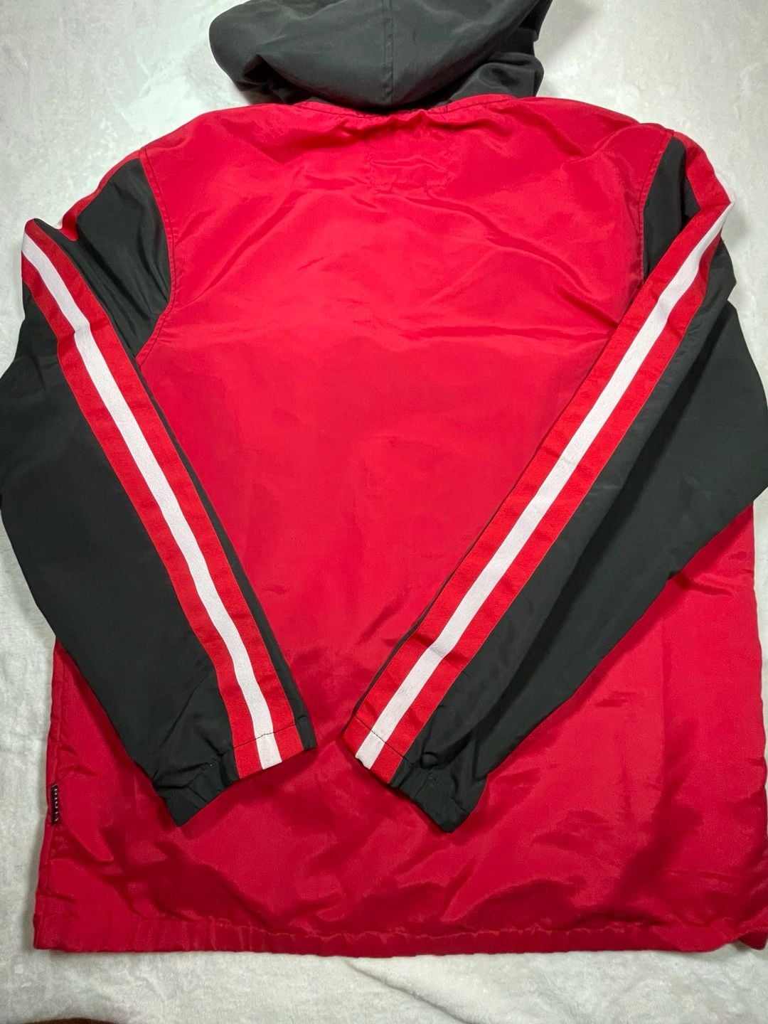 Brooklyn Cloth Notorious Quarter Zip Hooded Windbreaker Jacket 8