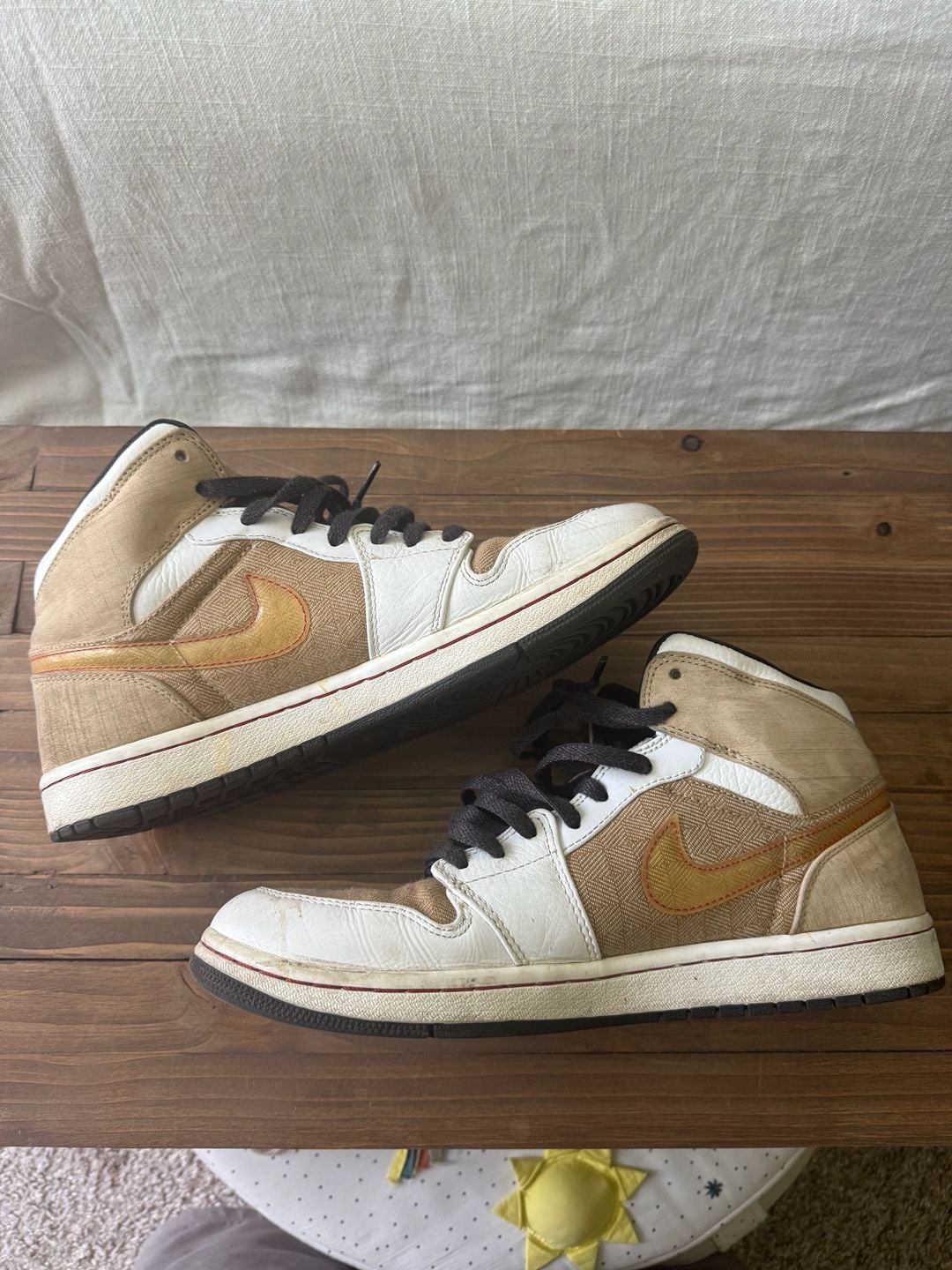 Nike Air Jordan 1 Retro 'Father's Day' Tweed Sneakers (2008) 5