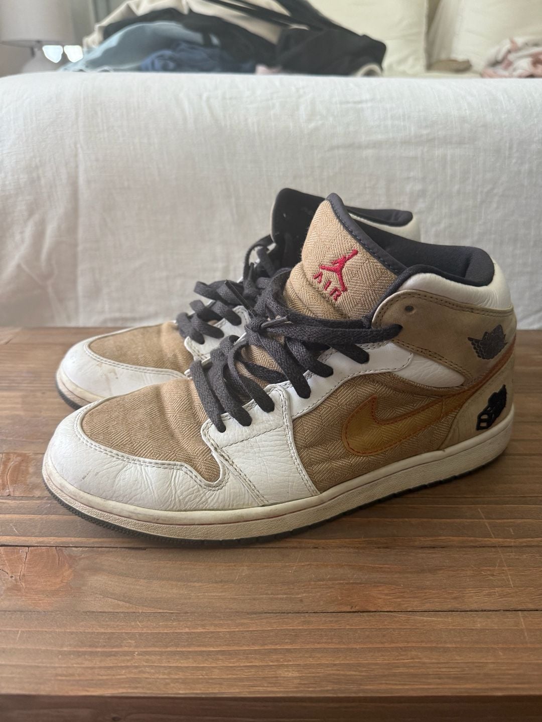 Nike Air Jordan 1 Retro 'Father's Day' Tweed Sneakers (2008) 11