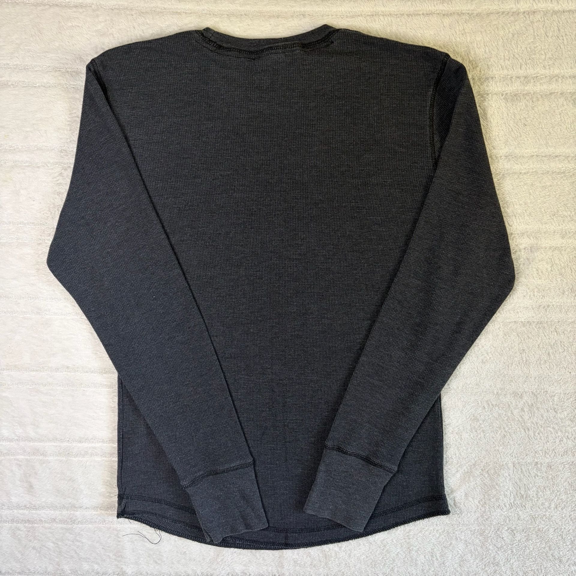 Kerusso Saved By The King Of Kings Waffle Knit Long Sleeve Shirt 5