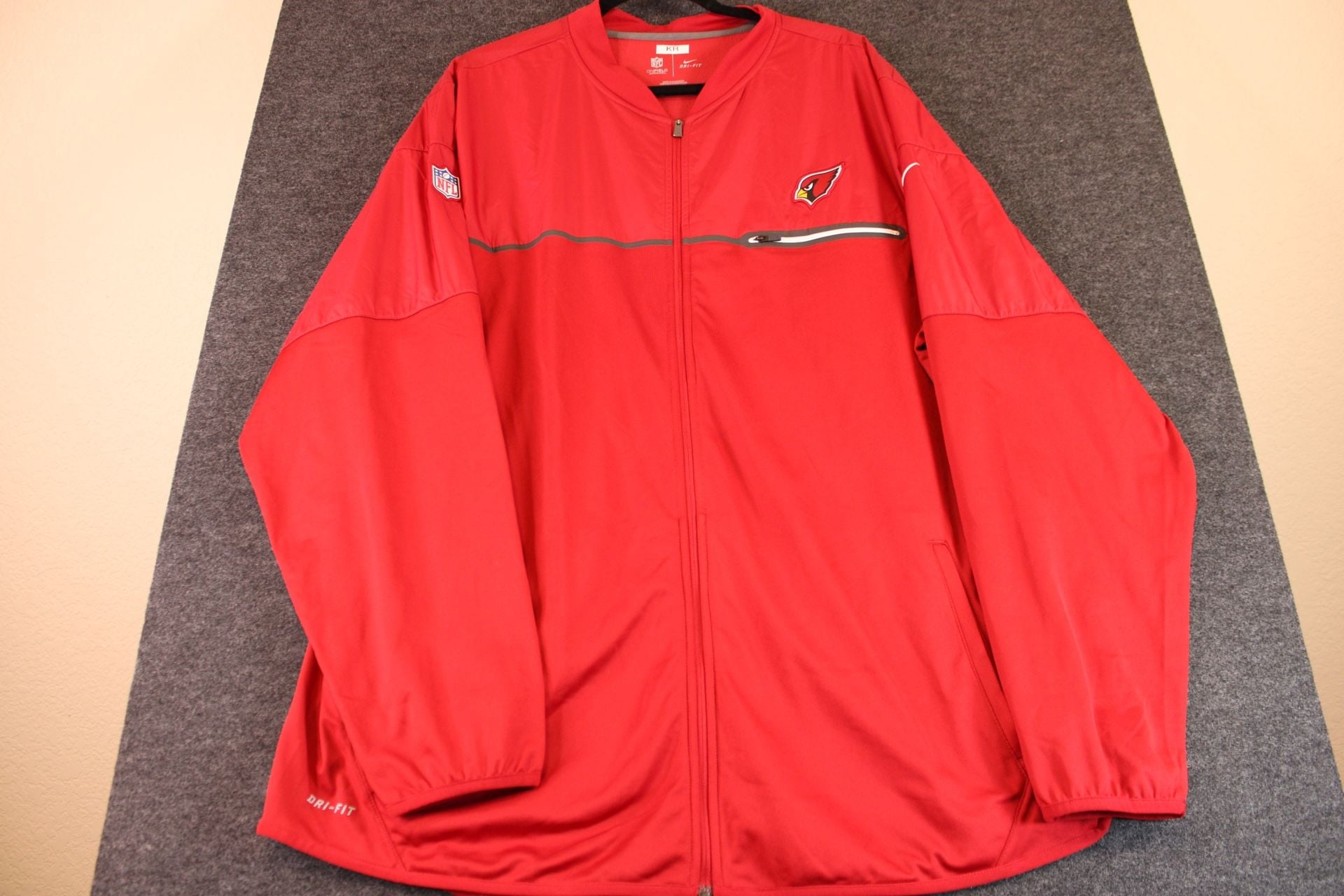 Arizona Cardinals Nike Elite Hybrid Performance Full Zip Jacket 2