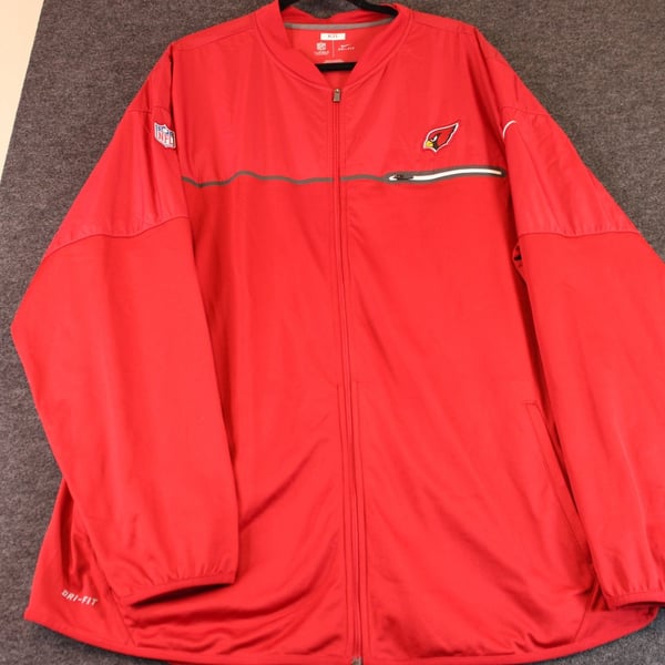 Arizona Cardinals Nike Elite Hybrid Performance Full Zip Jacket