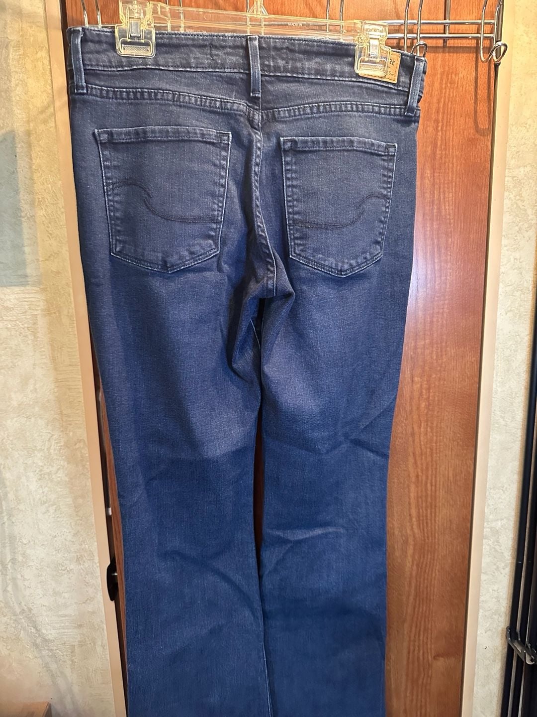 Signature by Levi Strauss & Co. Women's Dark Wash Stretch Denim Jeans Size 8S 3