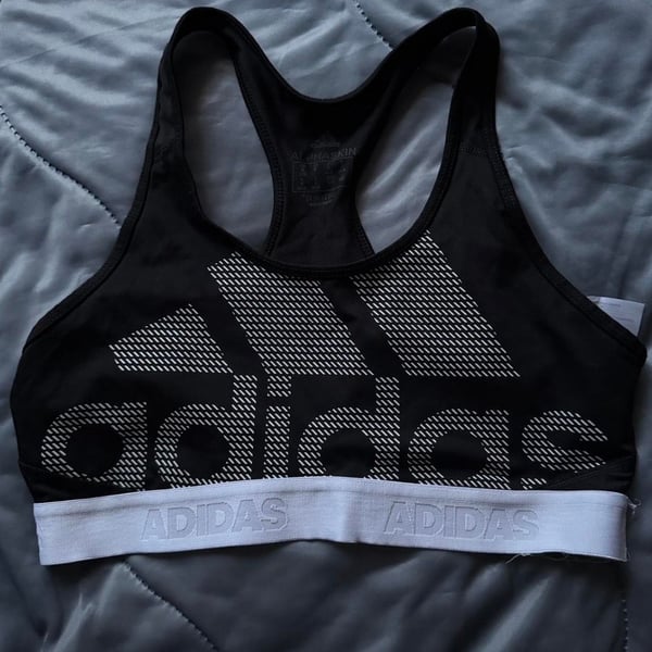 Adidas Don't Rest Alphaskin Climacool Medium Support Racerback Sports Bra (DH4440)