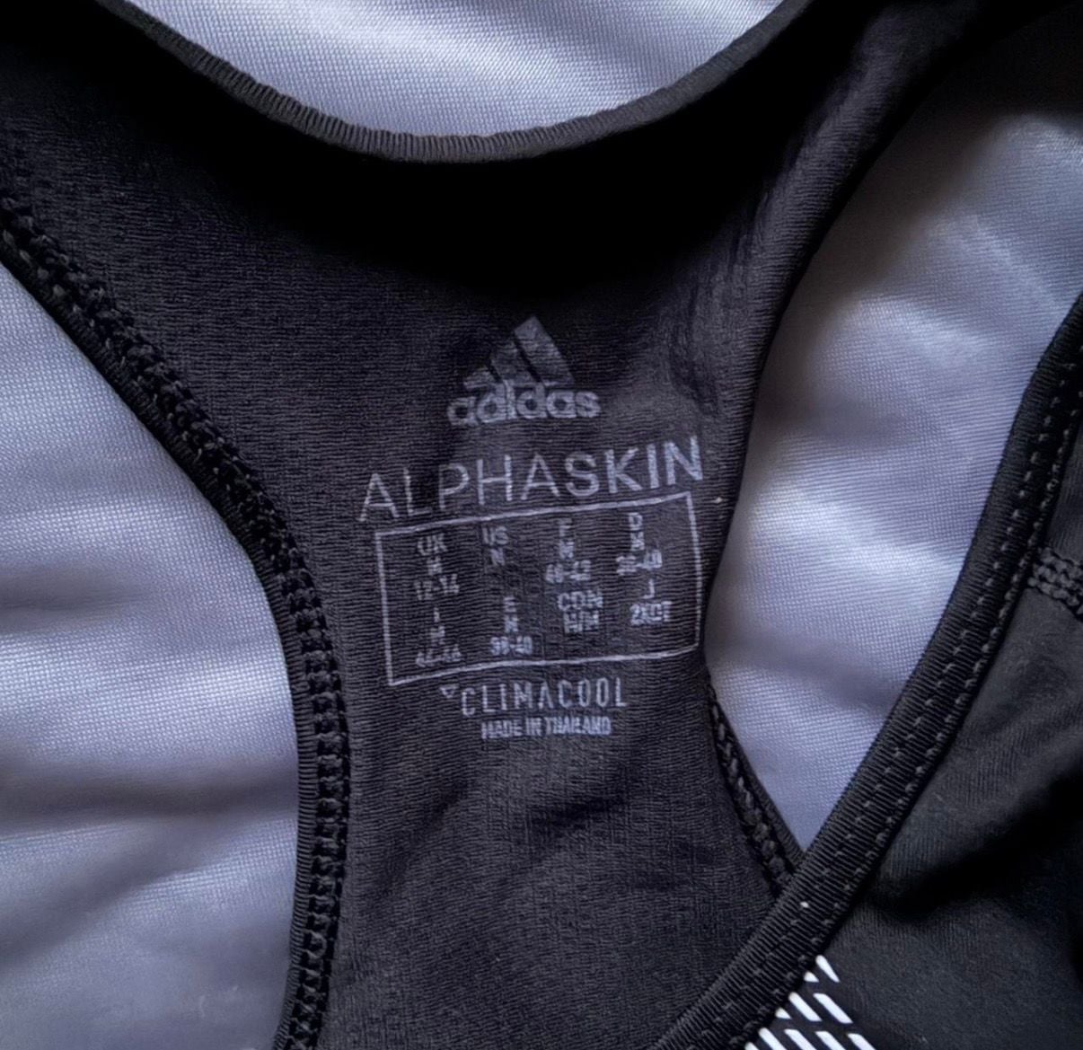 Adidas Don't Rest Alphaskin Climacool Medium Support Racerback Sports Bra (DH4440) 5