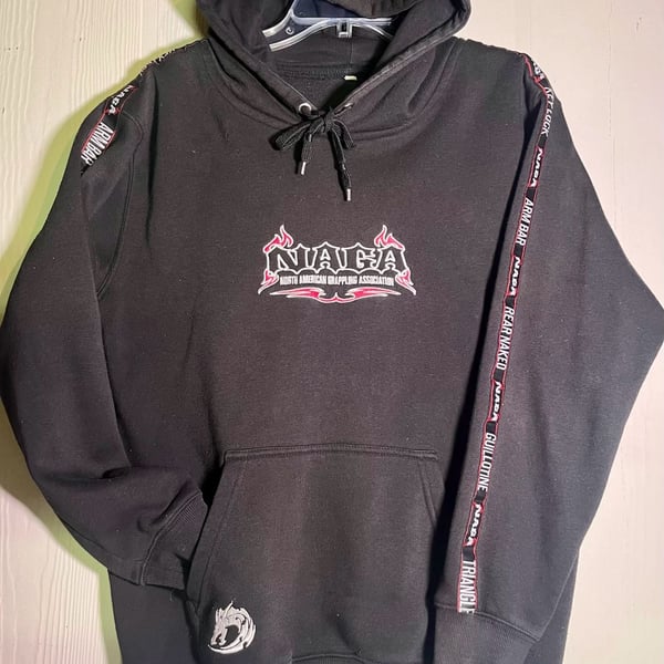 NAGA North American Grappling Association Warrior Logo Pullover Hoodie