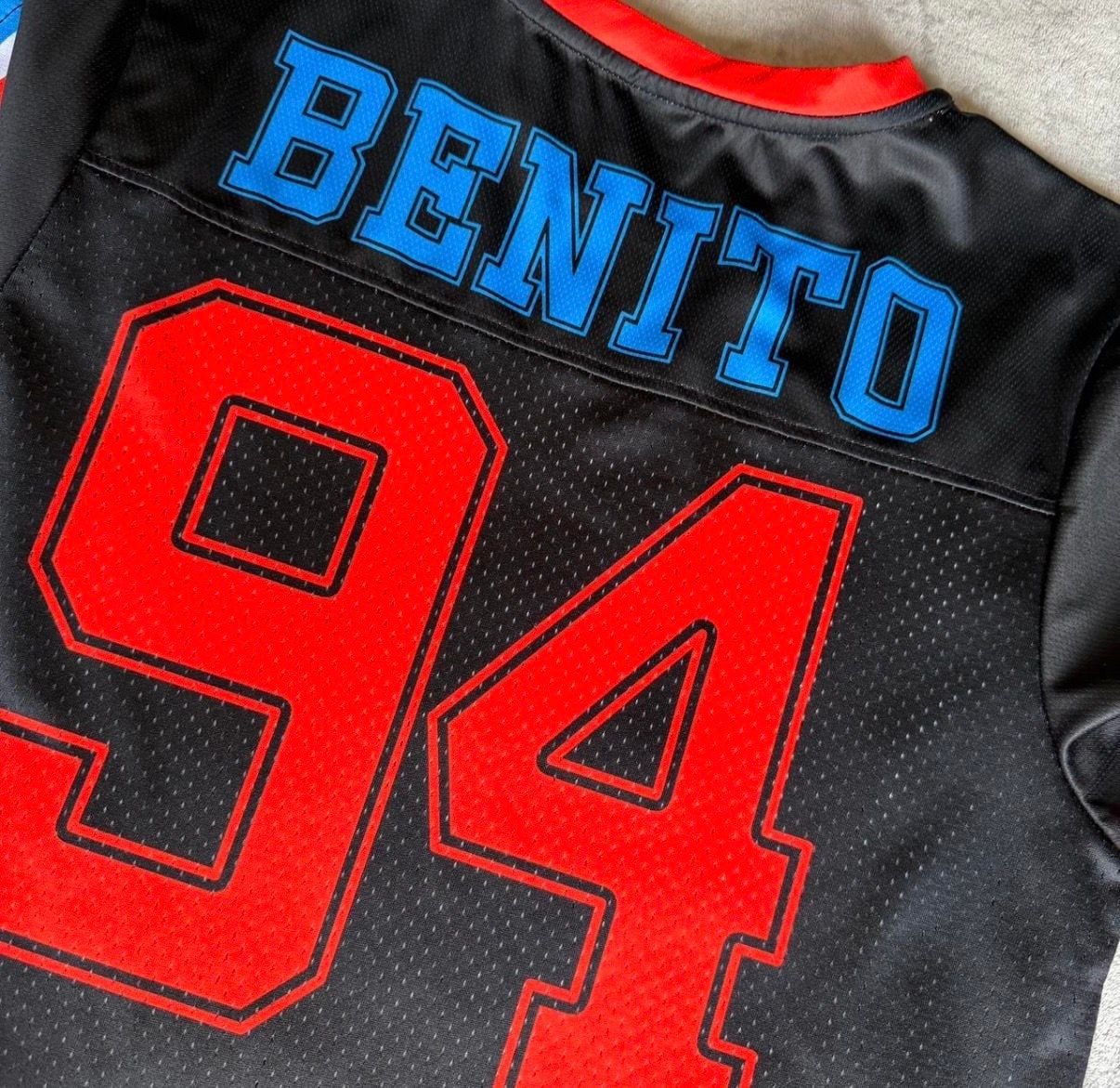 Team Benito No. 94 Super Bowl LIX Puerto Rico Football Jersey 7