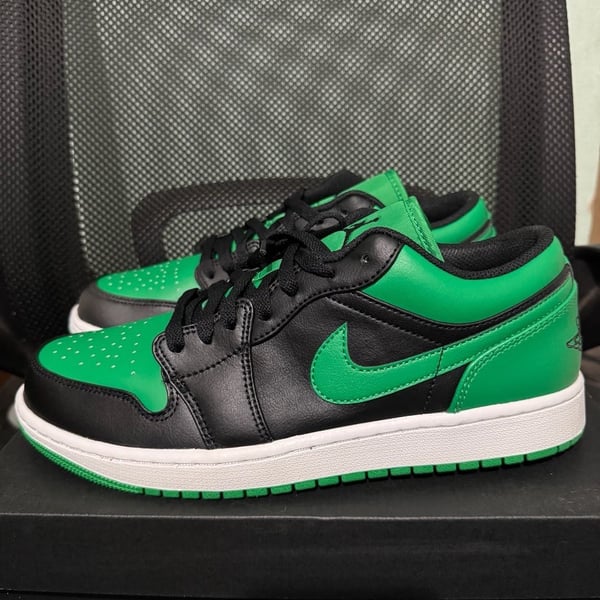 Air Jordan 1 Low Lucky Green (553558-065)