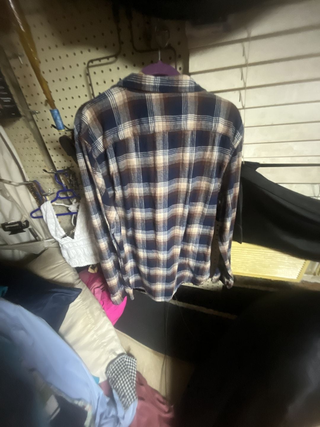 Sonoma Goods For Life Men's Plaid Flannel Button Down Shirt 3