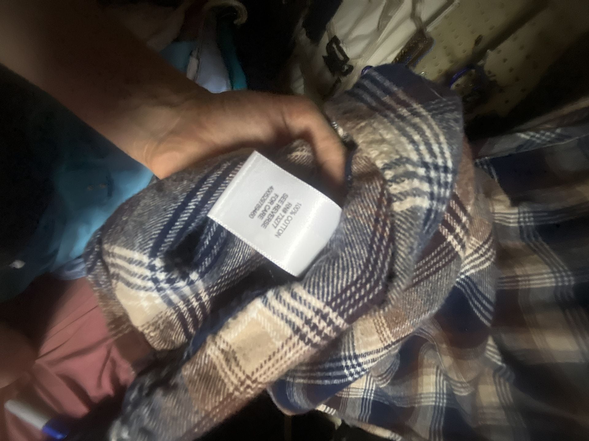 Sonoma Goods For Life Men's Plaid Flannel Button Down Shirt 4