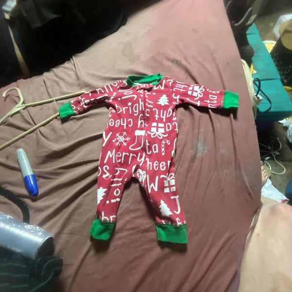 Carter's Baby Merry & Bright Christmas Zip-Up Footless Sleep and Play