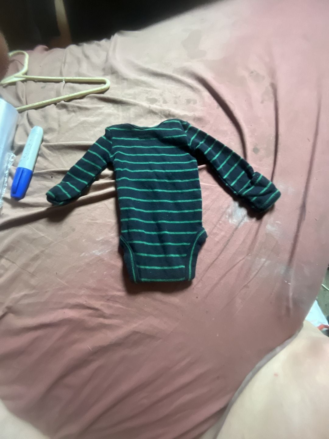 Carter's Baby Long Sleeve Striped Bodysuit 2