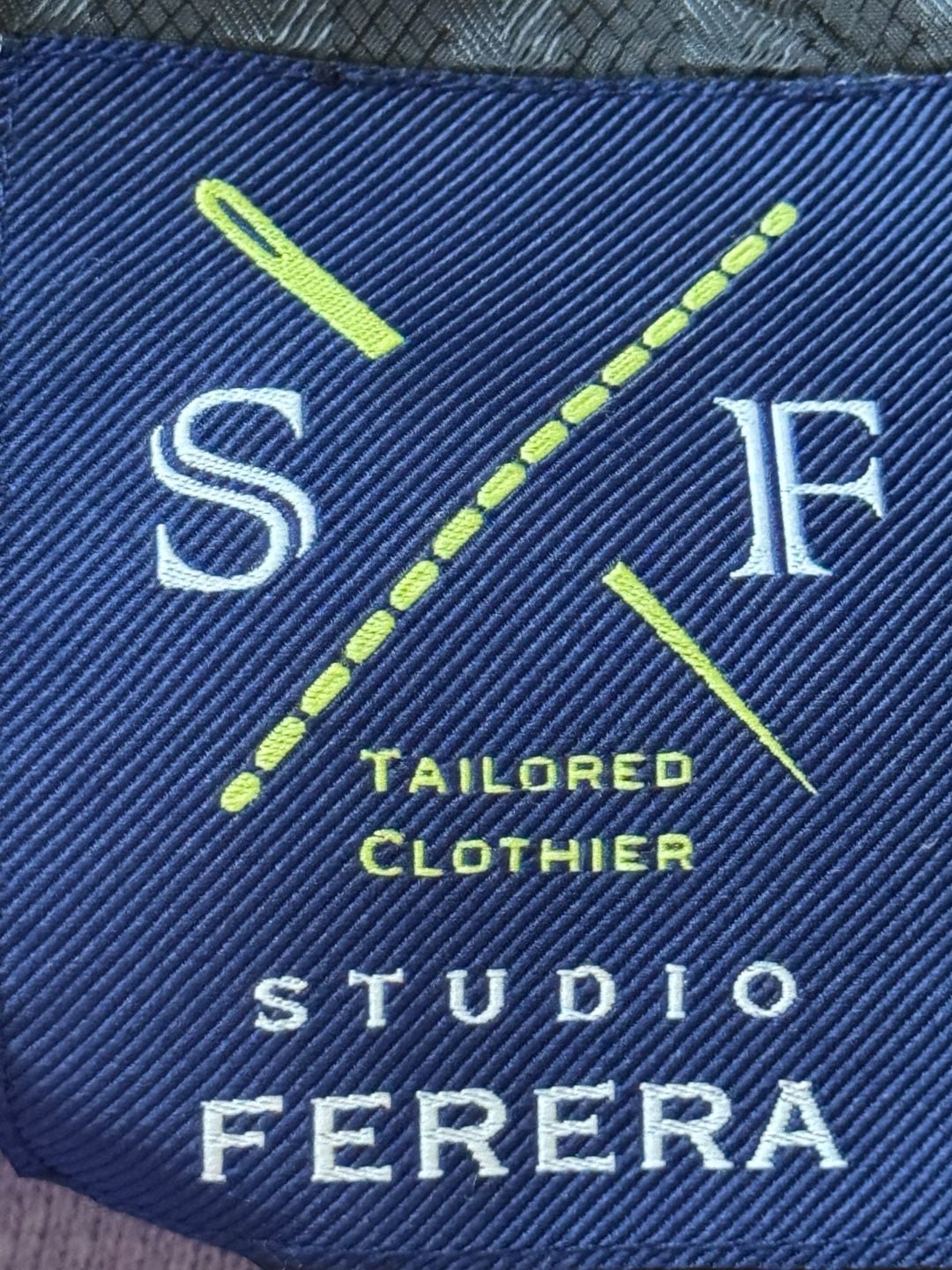 Studio Ferera Men's 2-Piece Suit Black Size 38R/32W 4