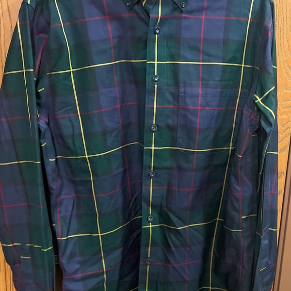 Cabela's Outfitter Series Men's Long Sleeve Button-Down Plaid Shirt
