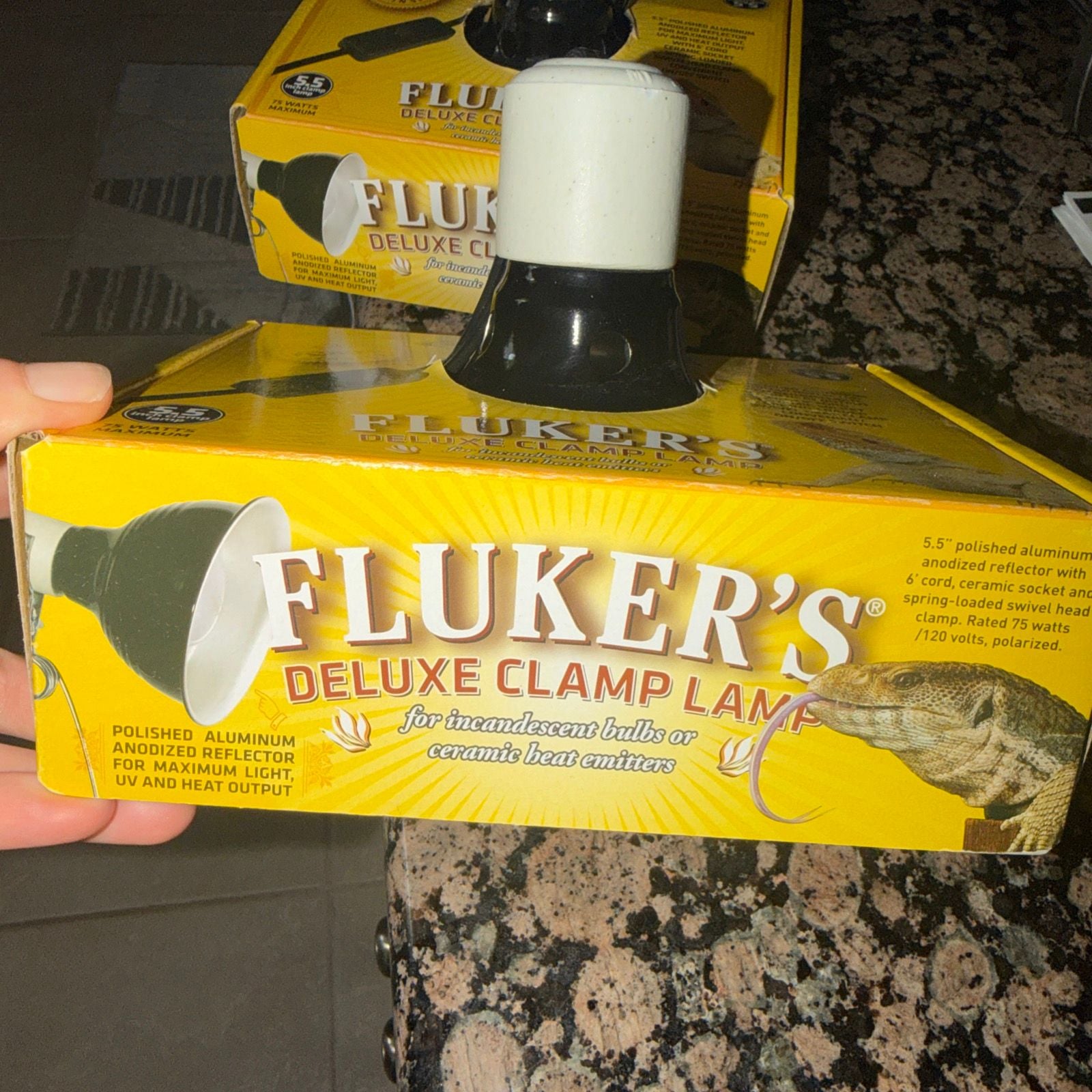 Fluker's Deluxe Clamp Lamp 5.5-Inch Reptile Light Fixture 4