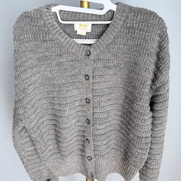 Maeve by Anthropologie Ribbed Knit Button-Front Cardigan