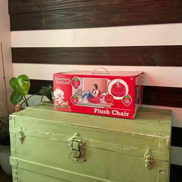 The World of Strawberry Shortcake Kids' Plush Bean Bag Chair