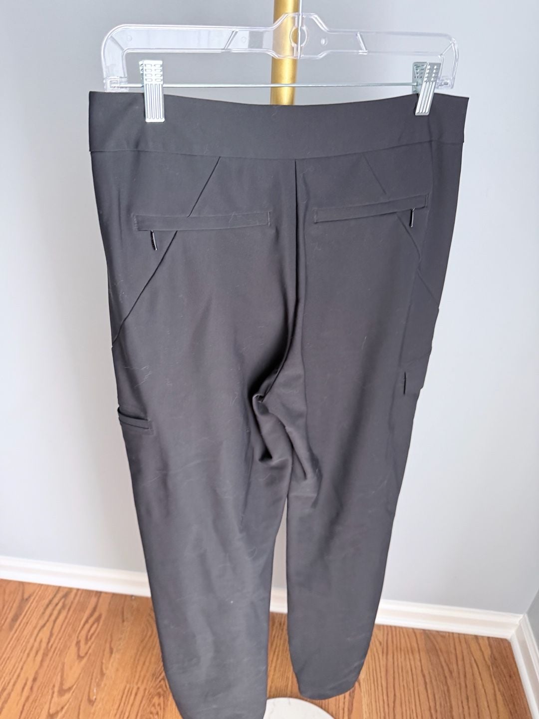 Athleta Cargo Jogger Pants Size 6 Tall Black 7