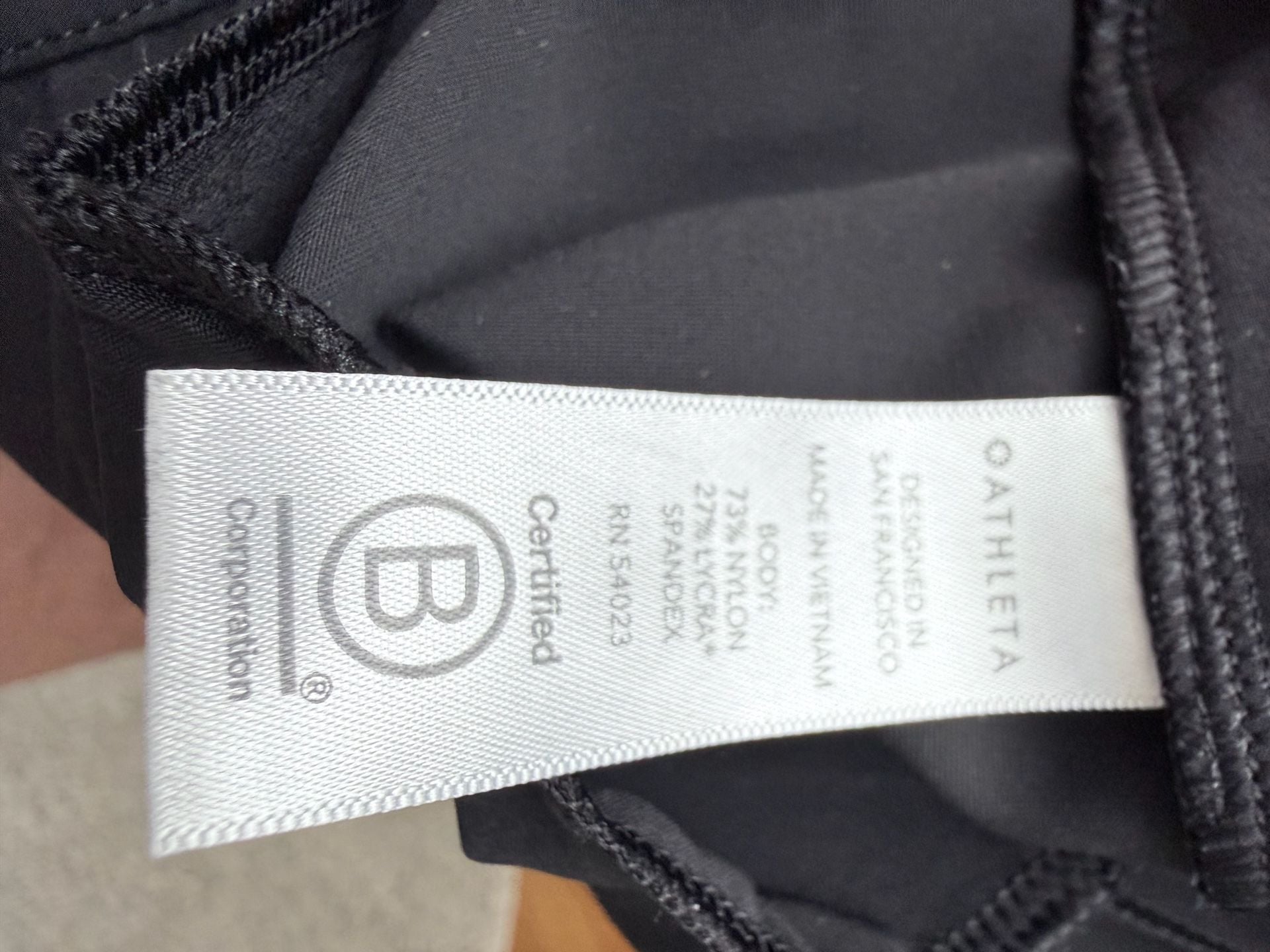 Athleta Cargo Jogger Pants Size 6 Tall Black 15