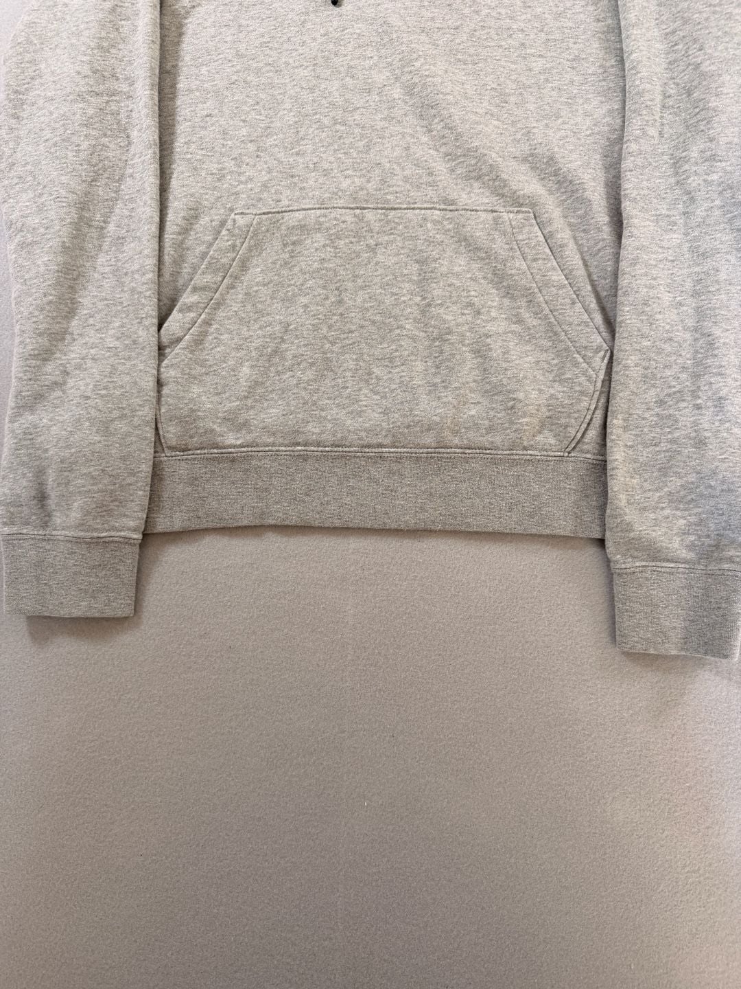 Nike Women's NSW Essential Fleece Pullover Hoodie in Grey Heather 3