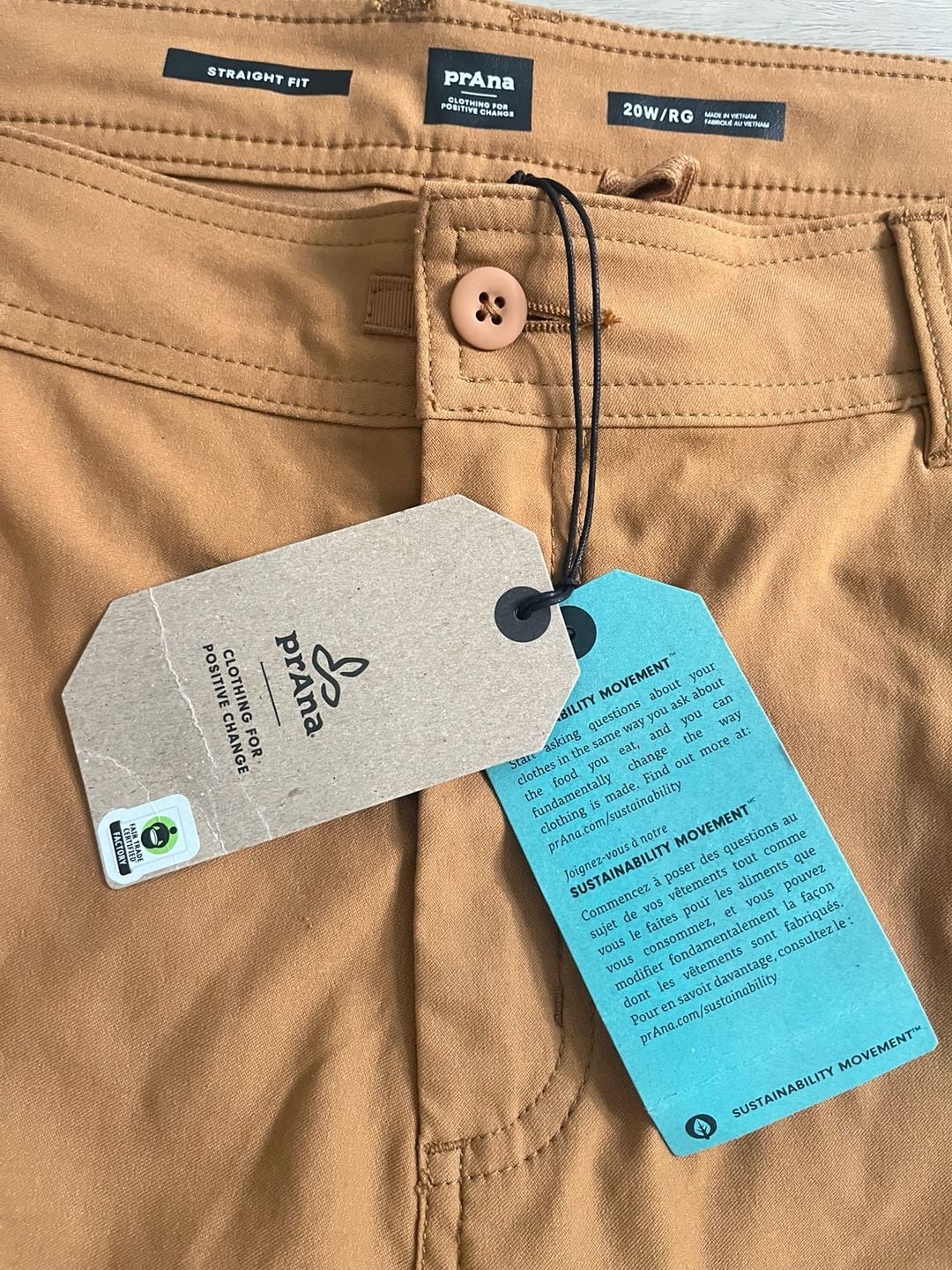 PrAna Women’s Size 20x30 Halle Straight Pant Plus II EarthBound 5