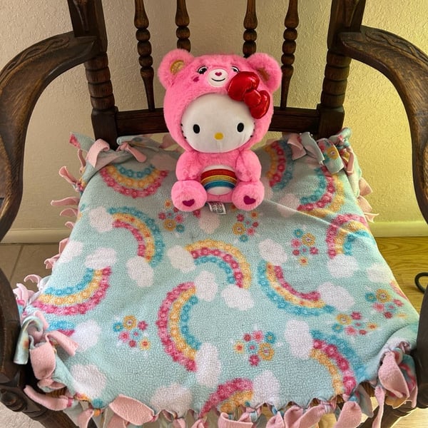 Care Bears x Hello Kitty Cheer Bear Costume Plush Toy