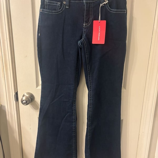 Lucky Brand Women's Low Rise Flare Ankle Jeans
