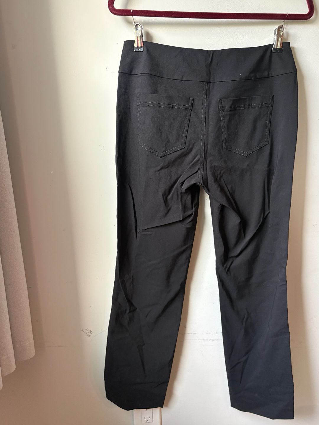 NIC+ZOE Women's Black Onyx Millennium Pull-On Ankle Pants, Size 6 3