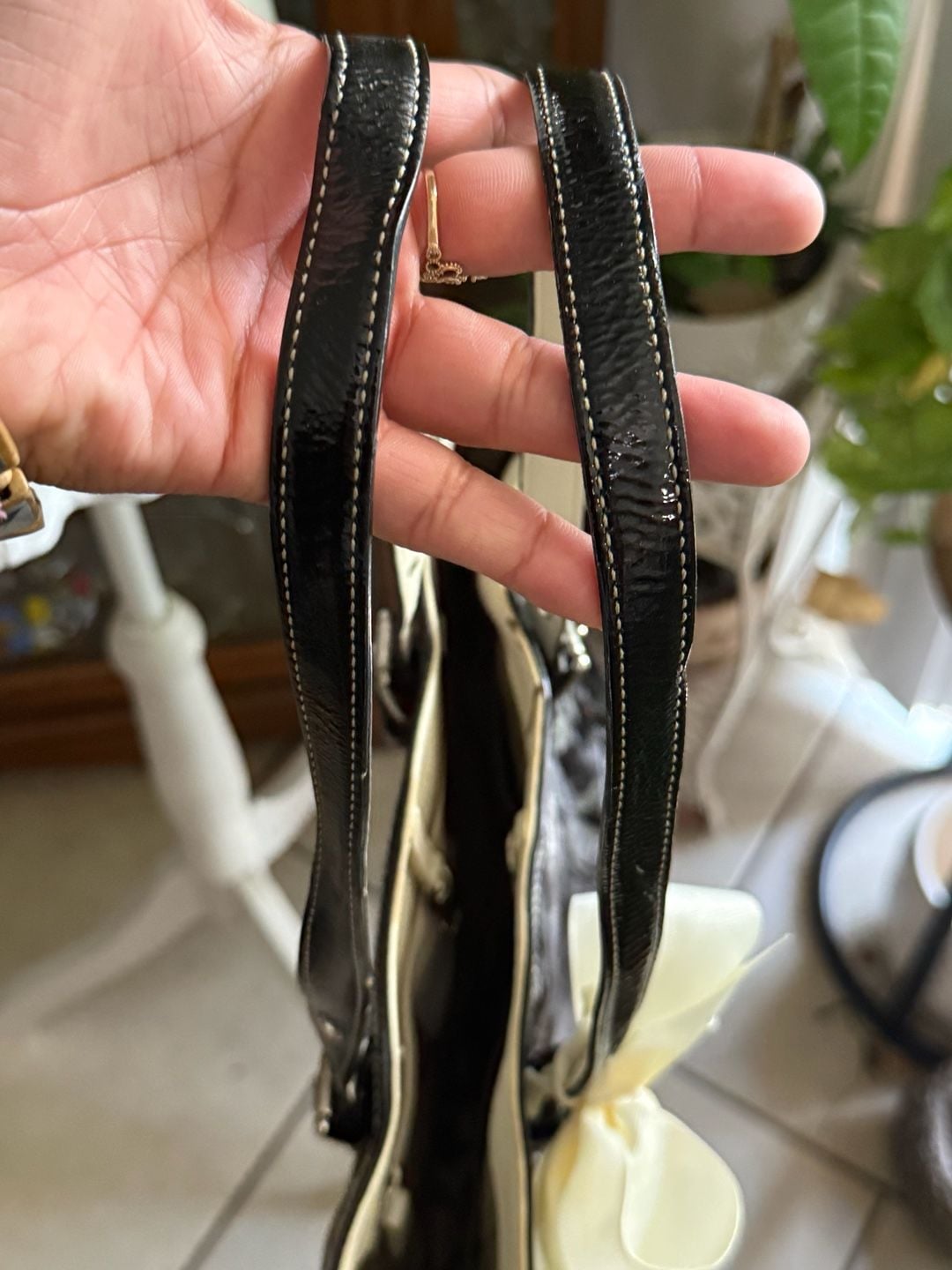 Coach Leatherware Est. 1941 Black Patent Leather Gallery Tote Bag 4