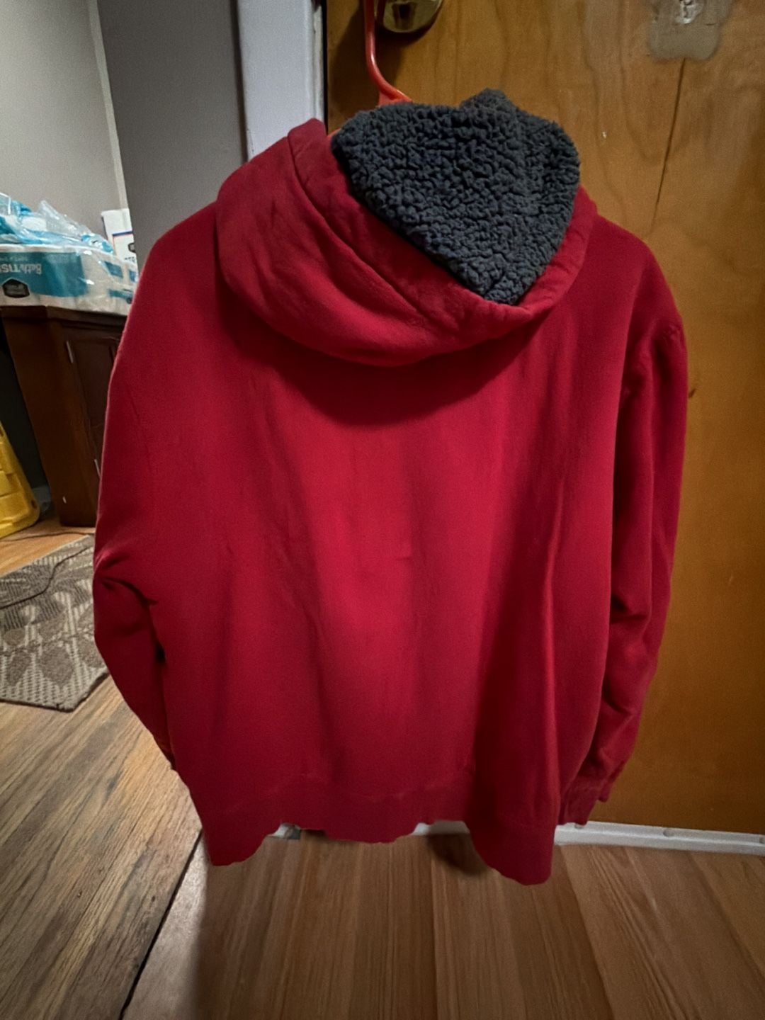 Roebuck & Co. NYC Athletic Association Distressed Sherpa-Lined Zip Hoodie 3