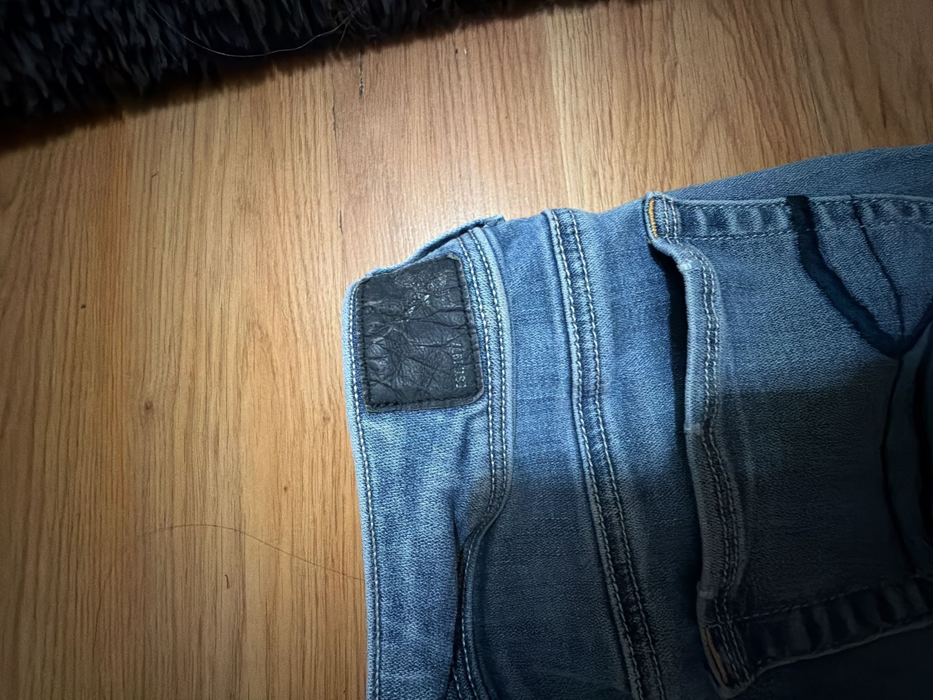 American Eagle Outfitters Women's Super Stretch Blue Denim Jeans Size 10 Regular 3