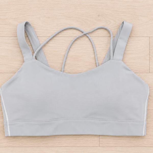 lululemon Light Support Strappy Back Longline Sports Bra 12