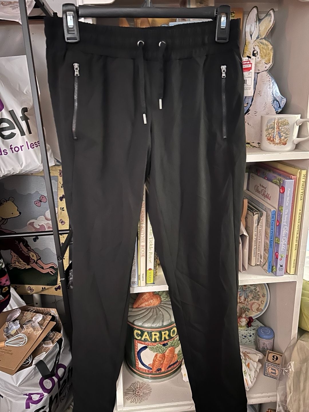 C9 Champion Black Athletic Jogger Pants with Zipper Pockets (women) 2