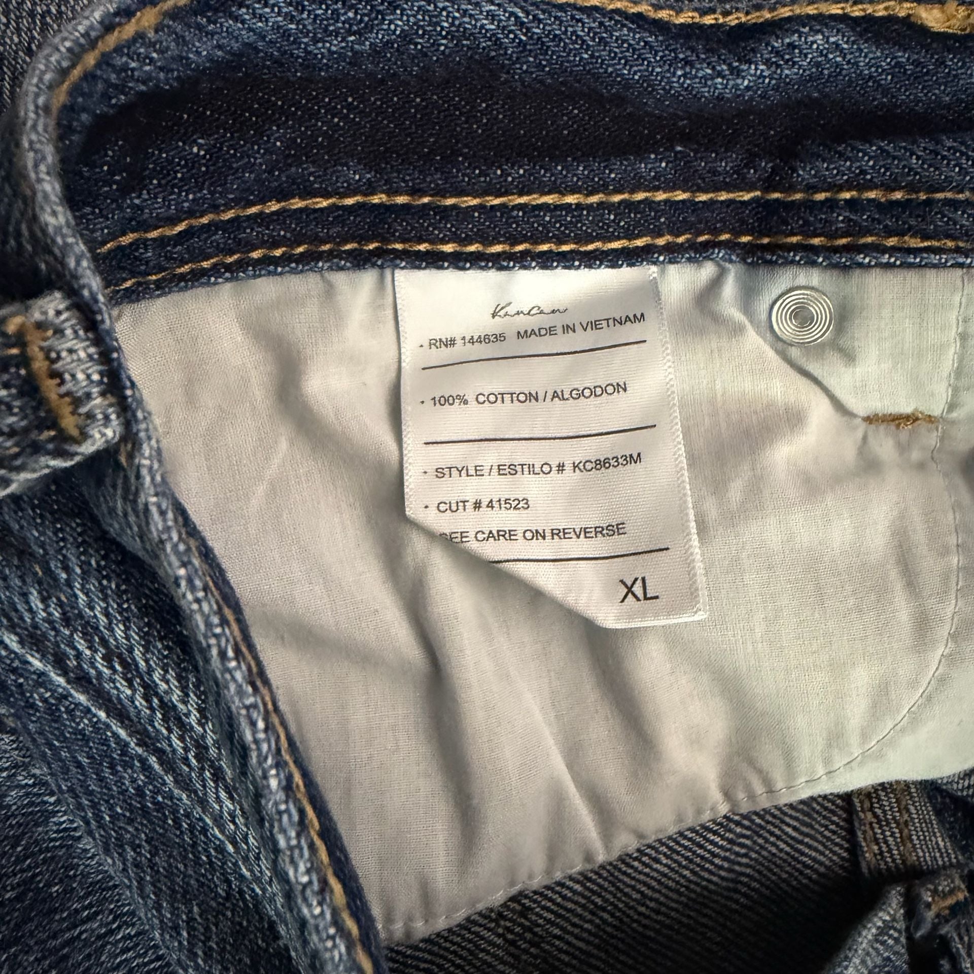 KanCan High Rise Distressed Denim Shorts Size XL 4