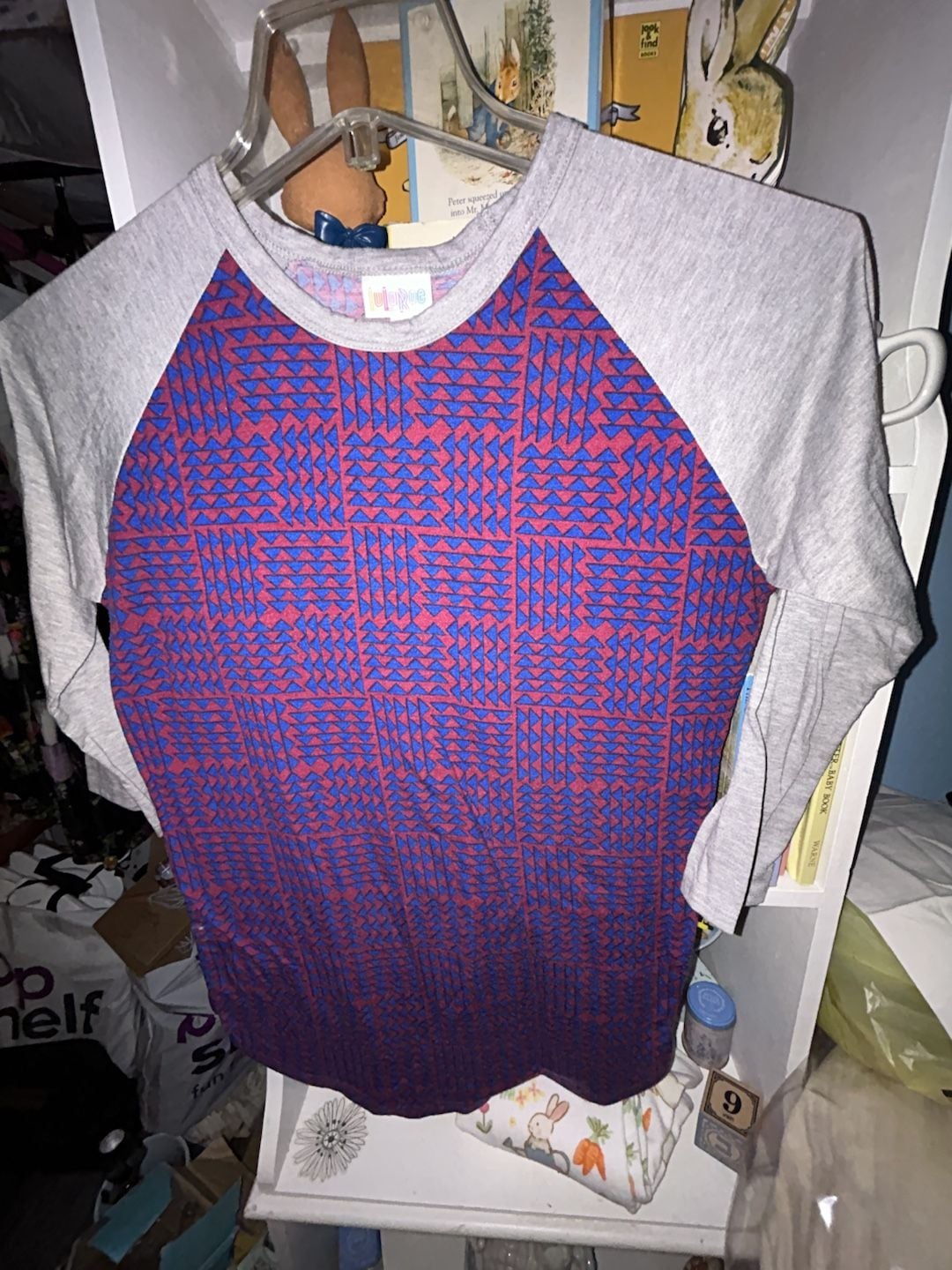 LuLaRoe Randy Baseball Raglan Tee 2