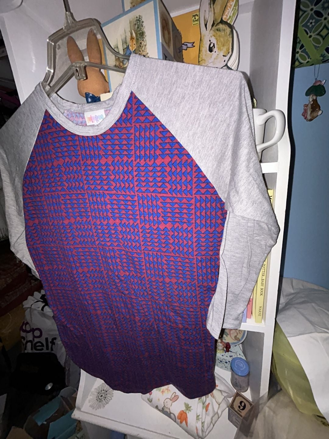 LuLaRoe Randy Baseball Raglan Tee 3