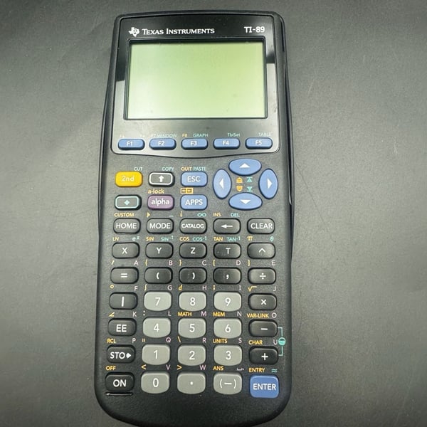 Texas Instruments TI-89 Graphing Calculator with Protective Cover