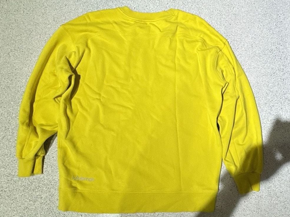 Lululemon Crewneck Sweatshirt in Yellow 3