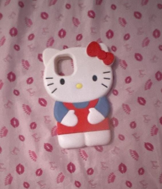 Hello Kitty Character 3D Silicone iPhone Case 1
