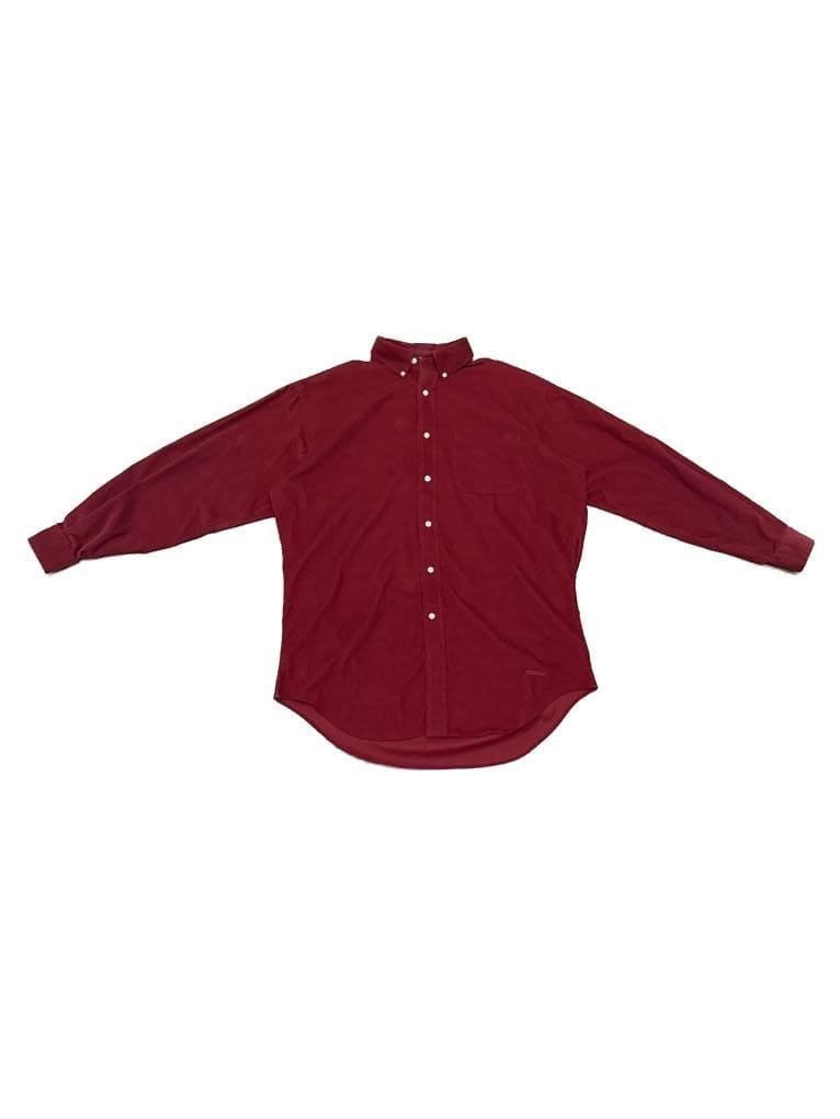 Daniel Cremieux Men's Red Corduroy Shirt M 1