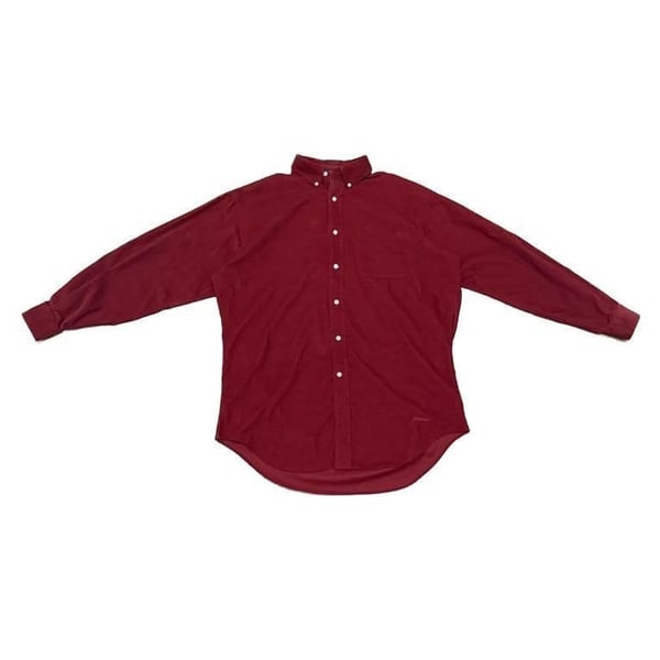 Daniel Cremieux Men's Red Corduroy Shirt M