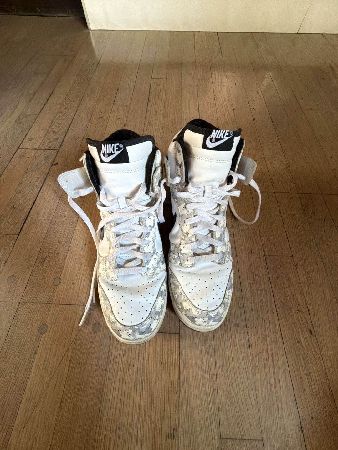 Nike Dunk High White Snow Camo 2006 Sneakers (309432-102) 2