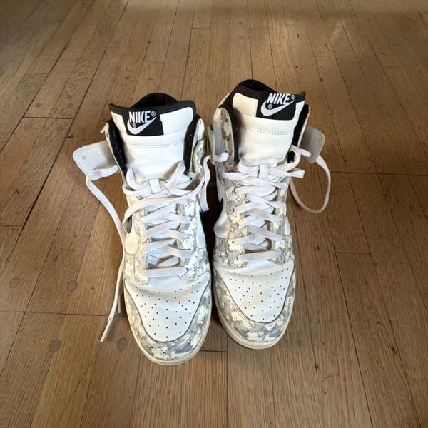 Nike Dunk High White Snow Camo 2006 Sneakers (309432-102)