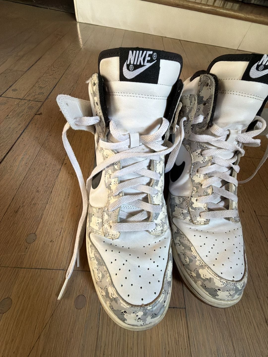 Nike Dunk High White Snow Camo 2006 Sneakers (309432-102) 3