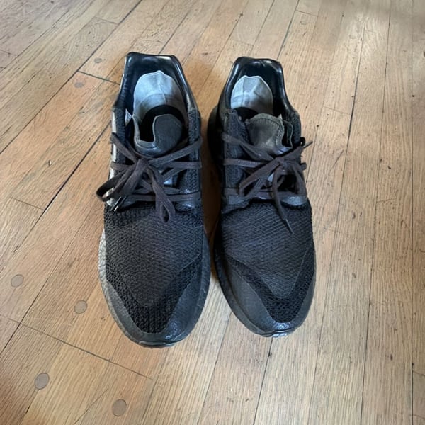Adidas Y-3 Yohji Yamamoto Pure Boost Triple Black Low-Top Sneakers