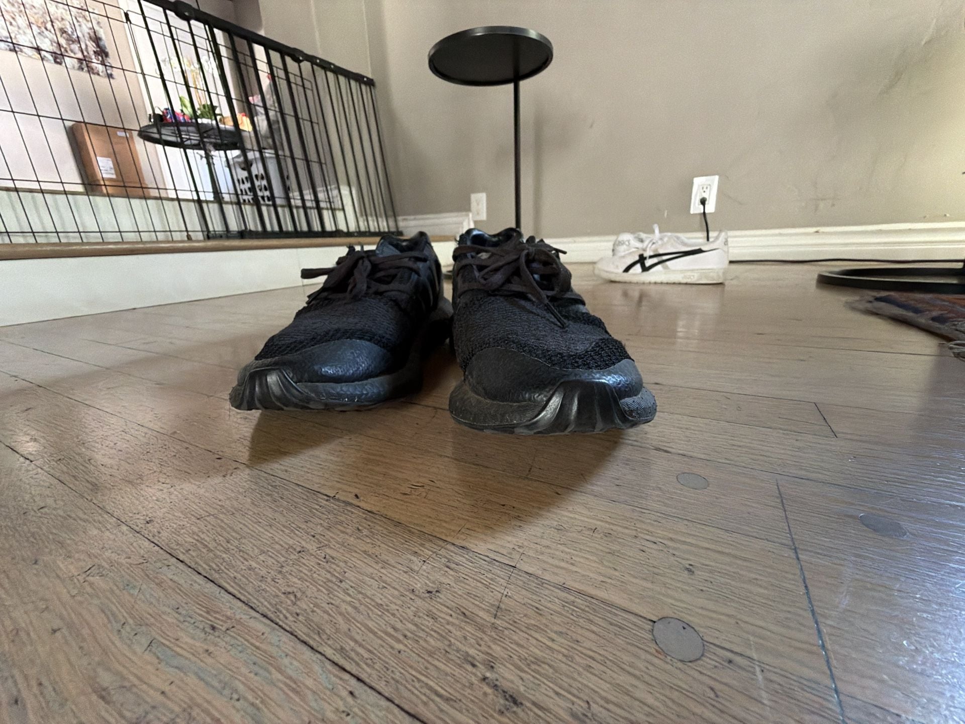 Adidas Y-3 Yohji Yamamoto Pure Boost Triple Black Low-Top Sneakers 10