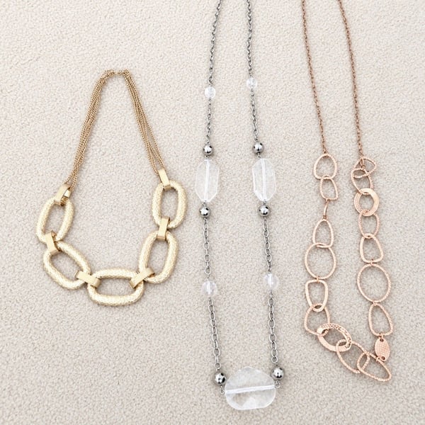 Paparazzi Statement Necklace Bundle Gold Silver Rose Gold Fashion Jewelry Lot