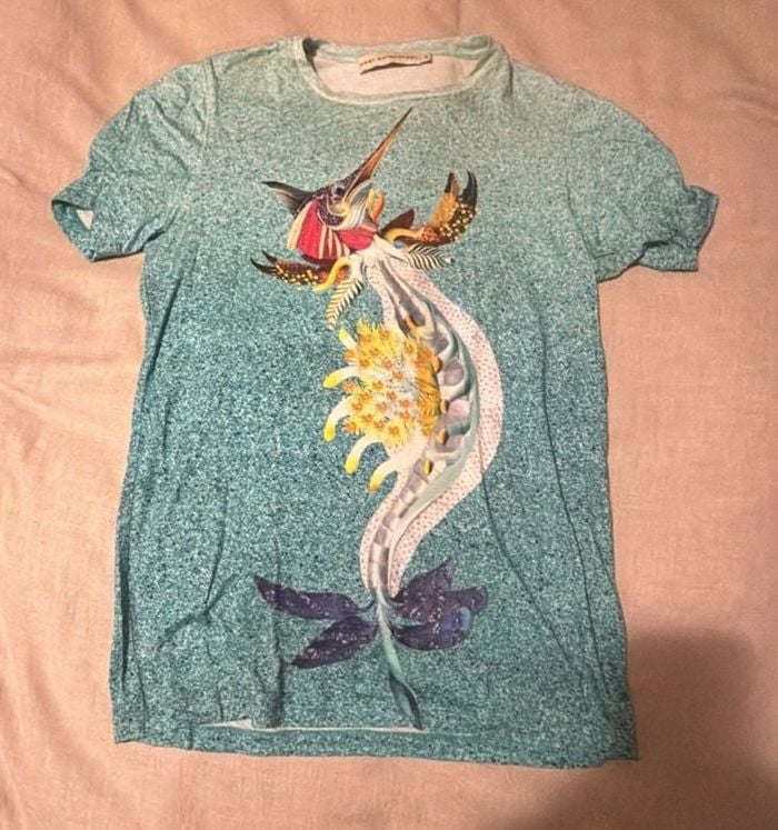 Mary Katrantzou Sea Life Graphic Print T-Shirt 2